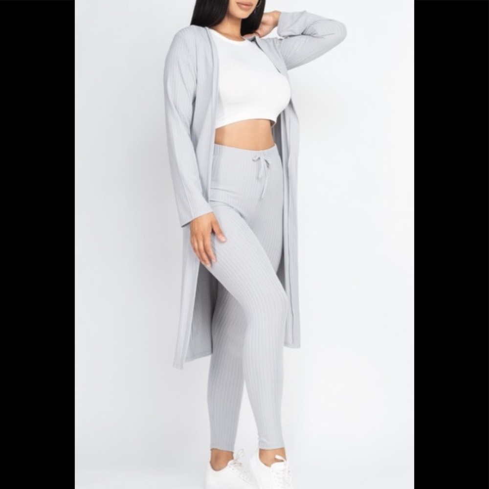 Sweater and bottoms loungewear set